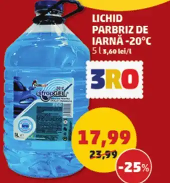 Penny LICHID PARBRIZ DE IARNĂ -20°C Ofertă