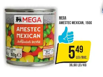 Mega Image MEGA AMESTEC MEXICAN, 150G Ofertă