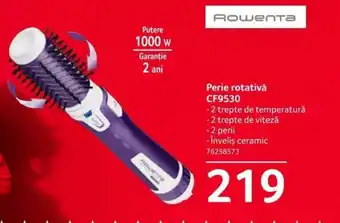 Rowenta Perie rotativă CF9530