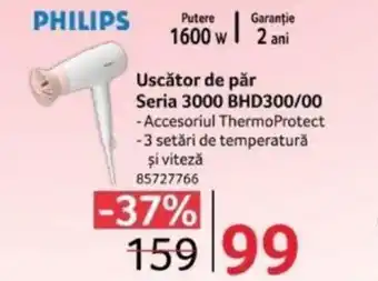 PHILIPS Uscător de păr Seria 3000 BHD300/00