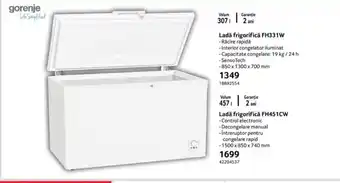 Selgros Ladă frigorifică FH331W Ofertă