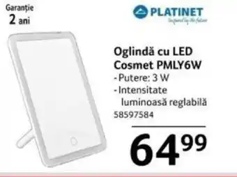 Selgros Oglindă cu LED Cosmet PMLY6W Ofertă