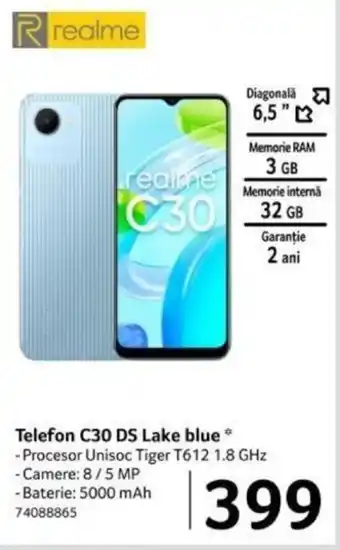 Selgros Telefon C30 DS Lake blue Ofertă