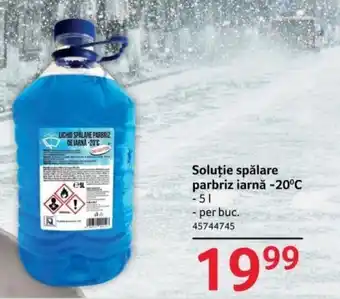 Selgros Soluţie spălare parbriz iarnă -20°C -5 l. Ofertă