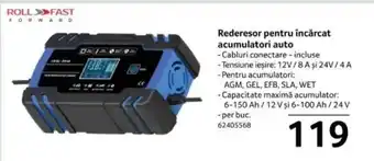 Selgros Rederesor pentru încărcat acumulatori auto Ofertă