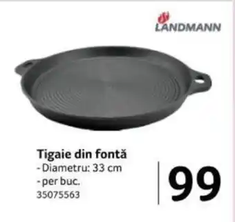 Selgros Tigaie din fontă Ofertă