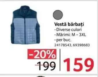 Vestă bărbați
