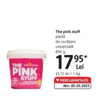 DM The pink stuff pastă de curățare universală 850 g Ofertă