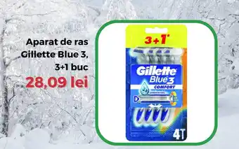 Aparat de ras Gillette Blue 3, 3+1 buc