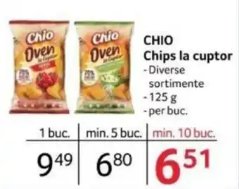 Selgros CHIO Chips la cuptor Ofertă