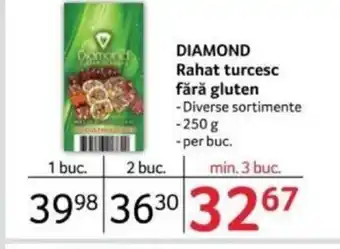 Selgros DIAMOND Rahat turcesc fără gluten Ofertă
