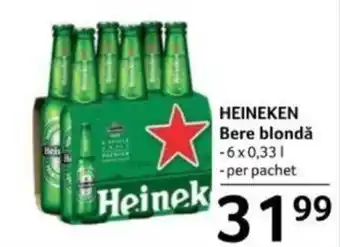 Selgros HEINEKEN Bere blondă Ofertă