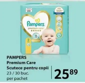 Selgros PAMPERS Premium Care Scutece pentru copii Ofertă