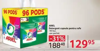 Selgros ARIEL Detergent capsule pentru rufe Ofertă