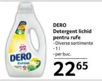 Selgros DERO Detergent lichid pentru rufe Ofertă