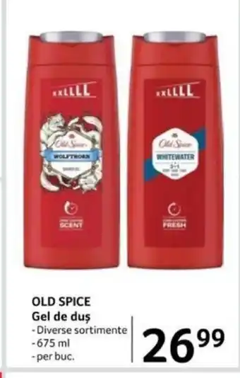 Selgros OLD SPICE Gel de duş Ofertă