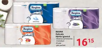 Selgros REGINA Delicate Hârtie igienică Ofertă