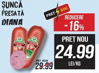 Diana Supermarket SUNCĂ PRESATĂ DIANA Ofertă