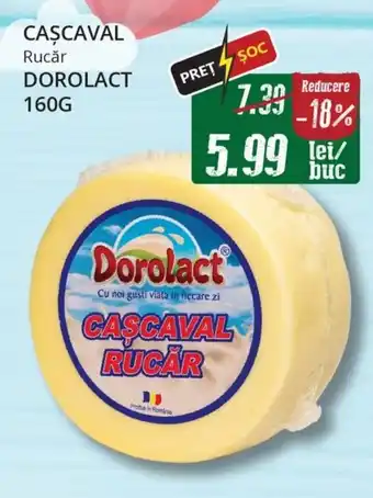 Diana Supermarket CAŞCAVAL Rucăr DOROLACT 160G Ofertă
