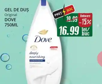 Diana Supermarket GEL DE DUȘ Original DOVE 750ML Ofertă