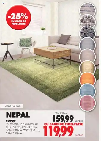 NEPAL covor