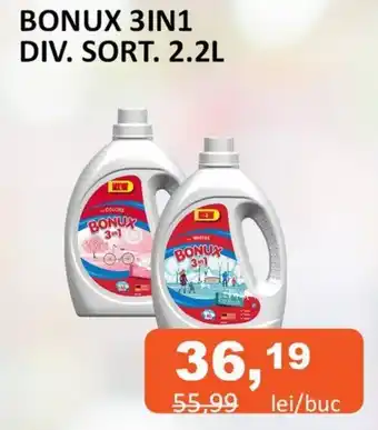 Unicarm BONUX 3IN1 DIV. SORT. 2.2L Ofertă