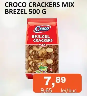 Unicarm CROCO CRACKERS MIX BREZEL 500 G Ofertă