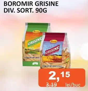 Unicarm BOROMIR GRISINE DIV. SORT. 90G Ofertă