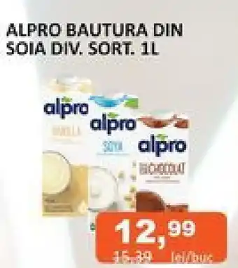 Unicarm ALPRO BAUTURA DIN SOIA DIV. SORT. 1L Ofertă