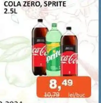 COLA ZERO, SPRITE 2.5L