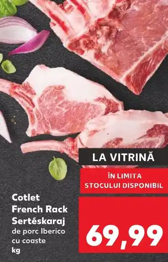 Kaufland Cotlet French Rack Sertéskaraj Ofertă
