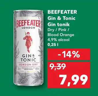 Kaufland BEEFEATER Gin & Tonic Ofertă