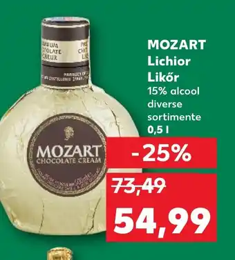 Kaufland MOZART Lichior Likőr 0.5L Ofertă