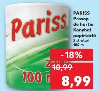 Kaufland PARISS Prosop de hârtie Konyhai papírtörlő Ofertă