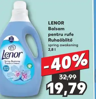 Kaufland LENOR Balsam pentru rufe Ruhaöblítő Ofertă