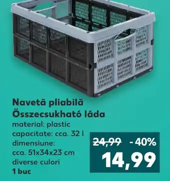 Navetă pliabilă Összecsukható láda
