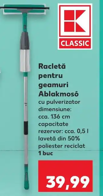 Racletă pentru geamuri Ablakmosó