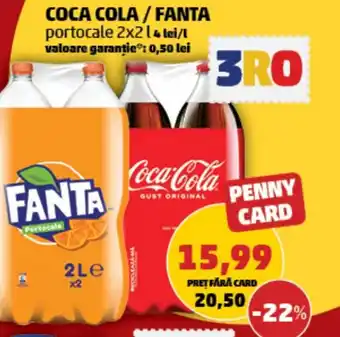 Penny COCA COLA / FANTA Ofertă