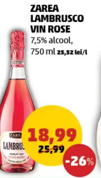 Penny ZAREA LAMBRUSCO VIN ROSE Ofertă