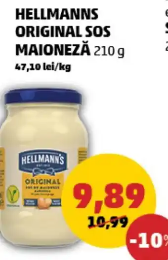 Penny HELLMANNS ORIGINAL SOS MAIONEZĂ Ofertă