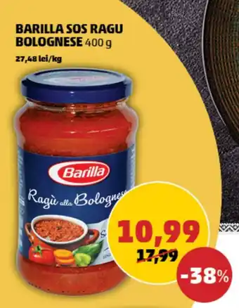 Penny BARILLA SOS RAGU BOLOGNESE Ofertă