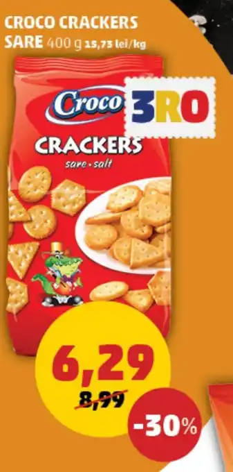 Penny CROCO CRACKERS SARE Ofertă