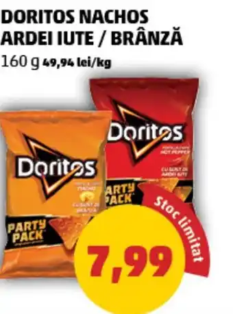 DORITOS NACHOS ARDEI IUTE / BRÂNZĂ