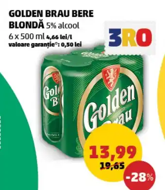 Penny GOLDEN BRAU BERE BLONDĂ Ofertă