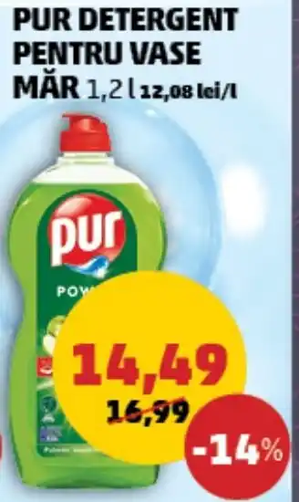 Penny PUR DETERGENT PENTRU VASE MĂR 1,2L Ofertă