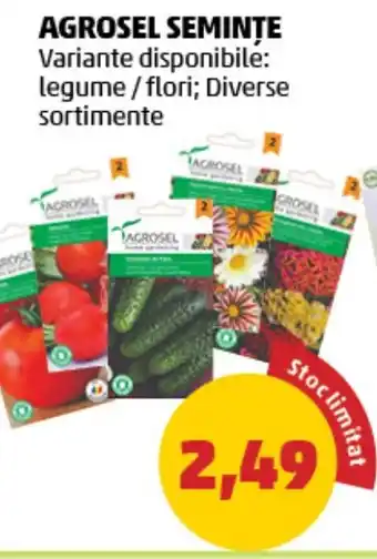 Penny AGROSEL SEMINȚE Ofertă