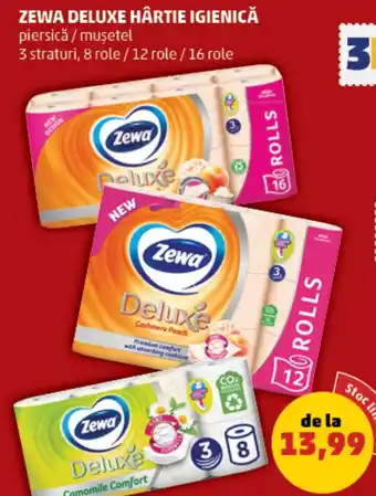 Penny ZEWA DELUXE HÂRTIE IGIENICĂ Ofertă