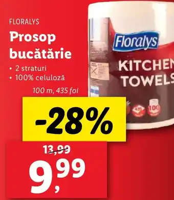 Lidl FLORALYS Prosop bucătărie Ofertă