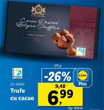 J. D.GROSS Trufe cu cacao