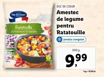 DUC DE COEUR Amestec de legume pentru Ratatouille